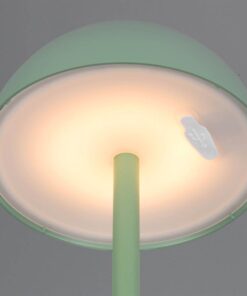 Επαναφορτιζόμενο Πορτατιφ Πράσινο Φυστικί RICARDO LED 1.7W 240lm 3000Κ Dimmable Αφής IP54 Reality – R54106149