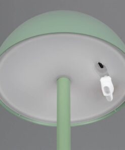 Επαναφορτιζόμενο Πορτατιφ Πράσινο Φυστικί RICARDO LED 1.7W 240lm 3000Κ Dimmable Αφής IP54 Reality – R54106149