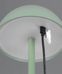 Επαναφορτιζόμενο Πορτατιφ Πράσινο Φυστικί RICARDO LED 1.7W 240lm 3000Κ Dimmable Αφής IP54 Reality – R54106149