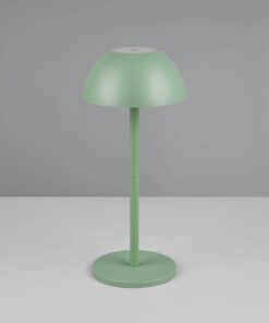 Επαναφορτιζόμενο Πορτατιφ Πράσινο Φυστικί RICARDO LED 1.7W 240lm 3000Κ Dimmable Αφής IP54 Reality – R54106149