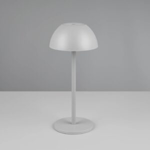 Επαναφορτιζόμενο Πορτατιφ Γκρι RICARDO LED 1.7W 240lm 3000Κ Dimmable Αφής IP54 Reality – R54106177