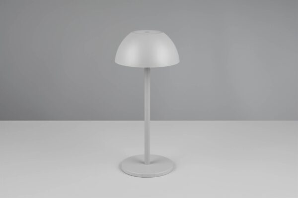 Επαναφορτιζόμενο Πορτατιφ Γκρι RICARDO LED 1.7W 240lm 3000Κ Dimmable Αφής IP54 Reality – R54106177