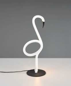 Πορτατιφ σε Σχήμα Φλαμίνγκο Λευκό Ματ INGO LED 6W 550lm 3000K Reality – R54581131