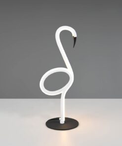 Πορτατιφ σε Σχήμα Φλαμίνγκο Λευκό Ματ INGO LED 6W 550lm 3000K Reality – R54581131