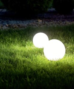 Ηλιακό Επαναφορτιζόμενο Φωτιστικό Κήπου Reality LED 0,5W Λευκό Πλαστικό 30lm RGB+3000K IP65 R55326101