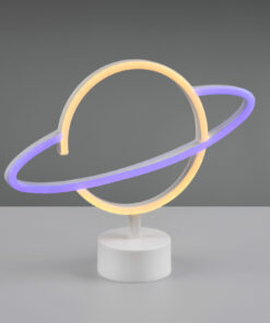 Επιτραπέζιο Φωτιστικό Reality PLANET  , 1,6W · 1x 20lm, Λευκό Πλαστικό   – R55370101
