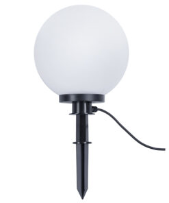 Φωτιστικό Δαπέδου Reality E27 Μαύρο Πλαστικό IP44 R57043001