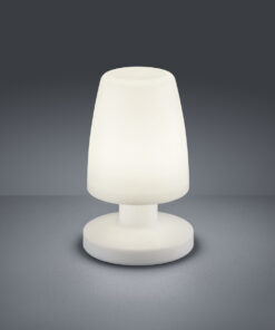 Επαναφορτιζόμενο Πορτατίφ Reality LED 1,5W Λευκό Πλαστικό 90lm 3000K IP44 R57051101