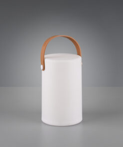 Πορτατίφ Reality LED 1W Λευκό Πλαστικό Επαναφορτιζόμενο 70lm RGBW 3000K IP44 R57080101