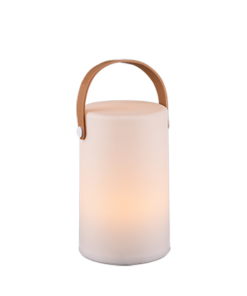 Πορτατίφ Reality LED 1W Λευκό Πλαστικό Επαναφορτιζόμενο 70lm RGBW 3000K IP44 R57080101