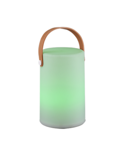 Πορτατίφ Reality LED 1W Λευκό Πλαστικό Επαναφορτιζόμενο 70lm RGBW 3000K IP44 R57080101