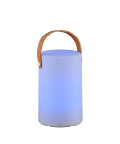 Πορτατίφ Reality LED 1W Λευκό Πλαστικό Επαναφορτιζόμενο 70lm RGBW 3000K IP44 R57080101