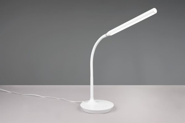 Φωτιστικό Γραφείου Λευκό TORO Reality LED 5W 700lm CCT Dimmable Αφής – R57641101