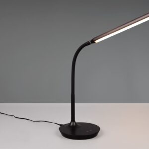 Φωτιστικό Γραφείου Μαύρο TORO Reality LED 5W 700lm CCT Dimmable Αφής – R57641102