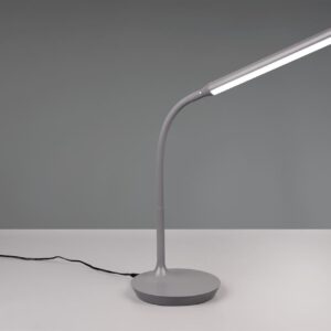 Φωτιστικό Γραφείου Γκρι TORO Reality LED 5W 700lm CCT Dimmable Αφής – R57641111