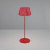 Επαναφορτιζόμενο Πορτατιφ Κόκκινο SUAREZ LED 1.5W 200lm 3000Κ Dimmable Αφής με Ασύρματη Βάση Φόρτισης IP44 Reality – R57706110