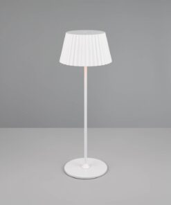 Επαναφορτιζόμενο Πορτατιφ Λευκό SUAREZ LED 1.5W 200lm 3000Κ Dimmable Αφής με Ασύρματη Βάση Φόρτισης IP44 Reality – R57706131