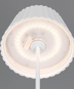 Επαναφορτιζόμενο Πορτατιφ Λευκό SUAREZ LED 1.5W 200lm 3000Κ Dimmable Αφής με Ασύρματη Βάση Φόρτισης IP44 Reality – R57706131