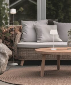 Επαναφορτιζόμενο Πορτατιφ Λευκό SUAREZ LED 1.5W 200lm 3000Κ Dimmable Αφής με Ασύρματη Βάση Φόρτισης IP44 Reality – R57706131