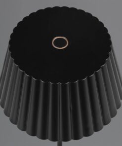 Επαναφορτιζόμενο Πορτατιφ Μαύρο SUAREZ LED 1.5W 200lm 3000Κ Dimmable Αφής με Ασύρματη Βάση Φόρτισης IP44 Reality – R57706132