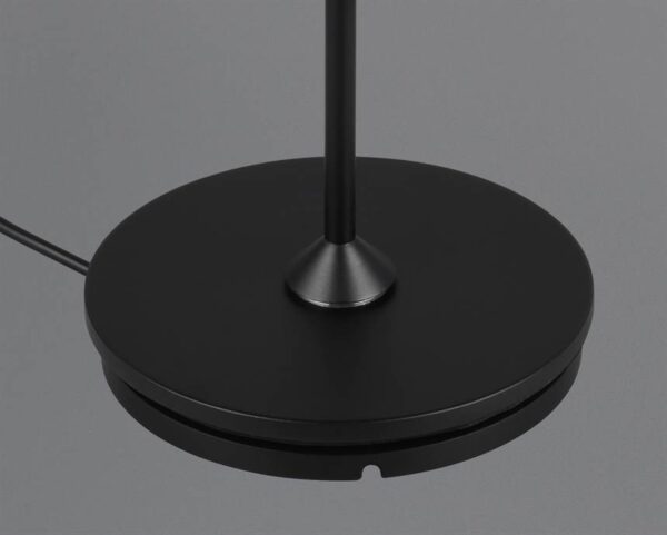 Επαναφορτιζόμενο Πορτατιφ Μαύρο SUAREZ LED 1.5W 200lm 3000Κ Dimmable Αφής με Ασύρματη Βάση Φόρτισης IP44 Reality – R57706132