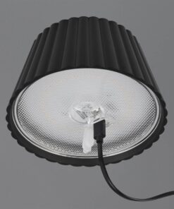 Επαναφορτιζόμενο Πορτατιφ Μαύρο SUAREZ LED 1.5W 200lm 3000Κ Dimmable Αφής με Ασύρματη Βάση Φόρτισης IP44 Reality – R57706132