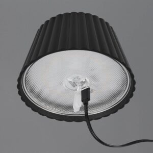 Επαναφορτιζόμενο Πορτατιφ Μαύρο SUAREZ LED 1.5W 200lm 3000Κ Dimmable Αφής με Ασύρματη Βάση Φόρτισης IP44 Reality – R57706132
