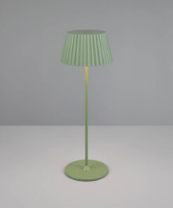 Επαναφορτιζόμενο Πορτατιφ Πράσινο Φυστικί SUAREZ LED 1.5W 200lm 3000Κ Dimmable Αφής με Ασύρματη Βάση Φόρτισης IP44 Reality – R57706149