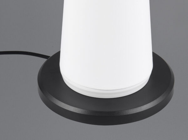 Επαναφορτιζόμενο Πορτατιφ Λευκό Ματ FUNGO LED 2W 200lm CCT Dimmable Αφής με Ασύρματη Βάση Φόρτισης IP54 Reality – R57716131