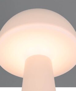 Επαναφορτιζόμενο Πορτατιφ Μπεζ Άμμου FUNGO LED 2W 200lm CCT Dimmable Αφής με Ασύρματη Βάση Φόρτισης Reality – R57716166