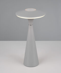 Επαναφορτιζόμενο Πορτατιφ Γκρι TORREZ LED 2W 180lm CCT Dimmable Αφής Reality – R57726177