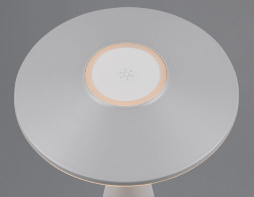 Επαναφορτιζόμενο Πορτατιφ Γκρι TORREZ LED 2W 180lm CCT Dimmable Αφής Reality – R57726177