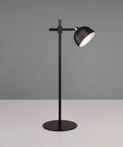 Επαναφορτιζόμενο Πορτατιφ Μαγνητική Βάση & Μανταλάκι Μαύρο MAXIMA Reality LED 3W 250lm 3000K Dimmable Αφής – R57791102