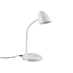 Πορτατίφ Reality LED 4W  Λευκό Πλαστικό Step Dimmable 480lm 3000K  R59029901