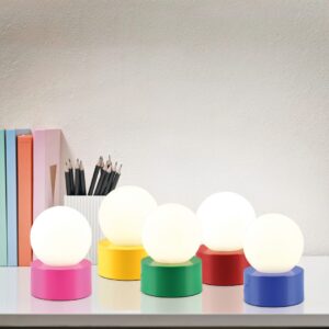Επιτραπέζιο Φωτιστικό Trio Lighting1x E14 Διακόπτης  Αφής Χρώματος Ροζ – R59051093