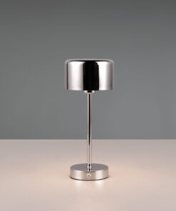 Επιτραπέζιο Φωτιστικό Χρώμιο JEFF Reality LED 1.5W 3000K Αφής Επαναφορτιζόμενο – R59151106