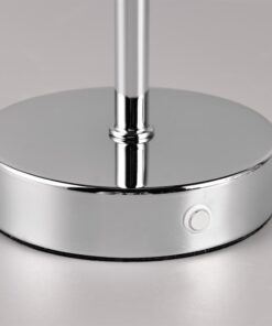 Επιτραπέζιο Φωτιστικό Χρώμιο JEFF Reality LED 1.5W 3000K Αφής Επαναφορτιζόμενο – R59151106