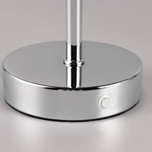 Επιτραπέζιο Φωτιστικό Χρώμιο JEFF Reality LED 1.5W 3000K Αφής Επαναφορτιζόμενο – R59151106