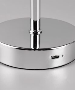 Επιτραπέζιο Φωτιστικό Χρώμιο JEFF Reality LED 1.5W 3000K Αφής Επαναφορτιζόμενο – R59151106