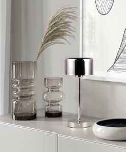 Επιτραπέζιο Φωτιστικό Χρώμιο JEFF Reality LED 1.5W 3000K Αφής Επαναφορτιζόμενο – R59151106