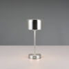 Επιτραπέζιο Φωτιστικό Trio Lighting LED SMD 1.5W 3000K Αφής Επαναφορτιζόμενο Χρώματος Νίκελ – R59151107