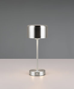 Επιτραπέζιο Φωτιστικό Trio Lighting LED SMD 1.5W 3000K Αφής Επαναφορτιζόμενο Χρώματος Νίκελ – R59151107