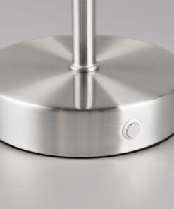 Επιτραπέζιο Φωτιστικό Trio Lighting LED SMD 1.5W 3000K Αφής Επαναφορτιζόμενο Χρώματος Νίκελ – R59151107