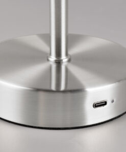 Επιτραπέζιο Φωτιστικό Trio Lighting LED SMD 1.5W 3000K Αφής Επαναφορτιζόμενο Χρώματος Νίκελ – R59151107