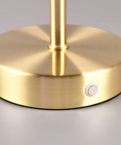 Επιτραπέζιο Φωτιστικό Reality LED 1.5W 3000K Dimmable Αφής Επαναφορτιζόμενο Χρώματος Ματ Ορειχάλκος – R59151108