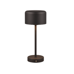 Επιτραπέζιο Φωτιστικό Trio Lighting LED 1.5W 3000K Μαύρου Χρώματος Επαναφορτιζόμενο Step Dimmable – R59151132