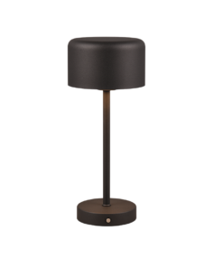 Επιτραπέζιο Φωτιστικό Trio Lighting LED 1.5W 3000K Μαύρου Χρώματος Επαναφορτιζόμενο Step Dimmable – R59151132