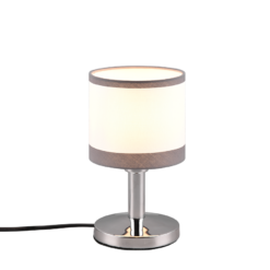 Επιτραπέζιο Φωτιστικό Trio Lighting 1xE14 Χρωμίου – R59551006