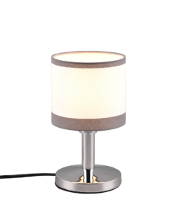 Επιτραπέζιο Φωτιστικό Trio Lighting 1xE14 Χρωμίου – R59551006