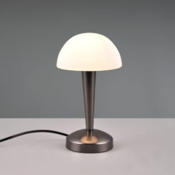 Επιτραπέζιο Φωτιστικό Trio Lighting 1xE14 Διακόπτης Αφής Μαύρου Χρωμίου Χρώματος – R59561120